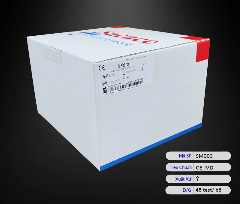 Kit tách chiết tự động SaMag Viral Nucleic Acids Extraction kit SM003