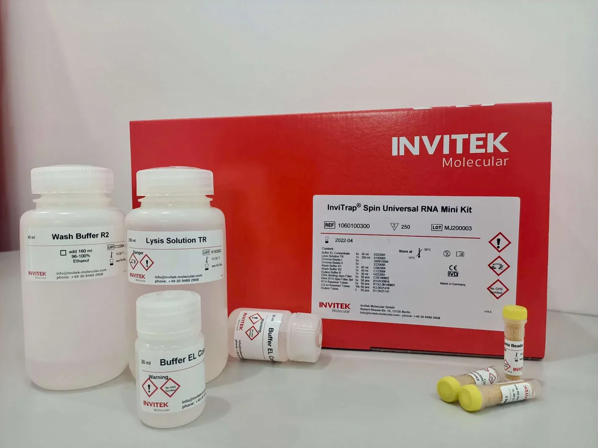 Kit tách chiết thủ công InviTrap Spin Universal RNA Mini Kit - ảnh 2