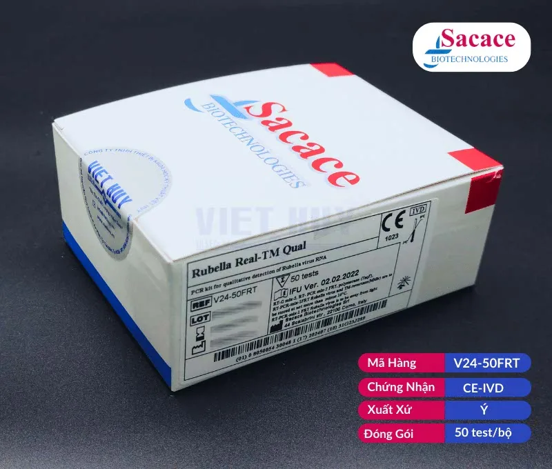 Kit xét nghiệm định tính Rubella | Rubella Real-TM Qual
