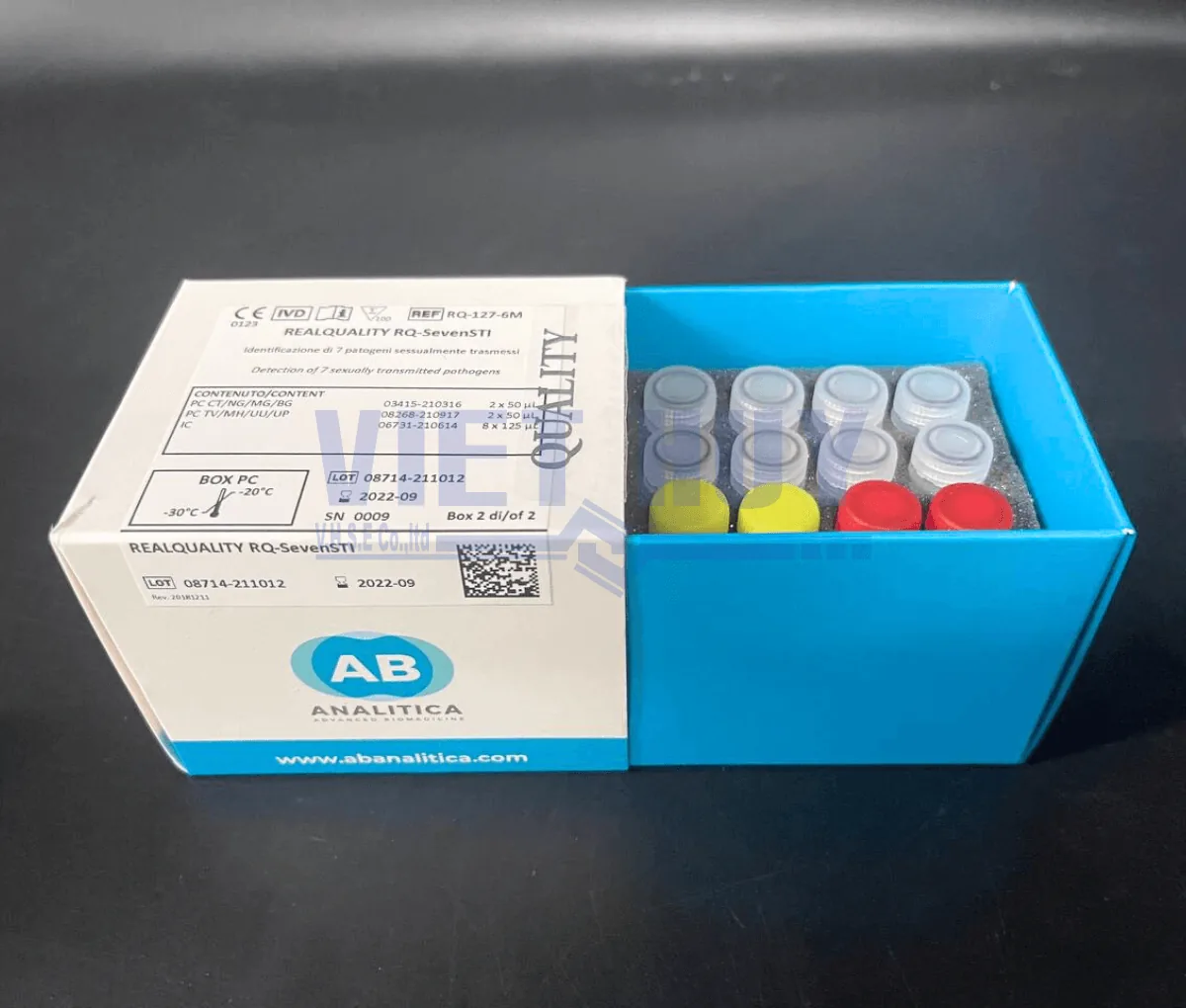 Bộ Xét Nghiệm Định Tính 7 tác nhân gây bệnh qua đường tình dục Realquality RQ-Seven STI - ảnh 3