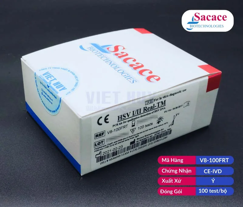 Kit xét nghiệm phát hiện virus Herpes I và II bằng kỹ thuật Real-time PCR | HSV 1/2 Real-TM