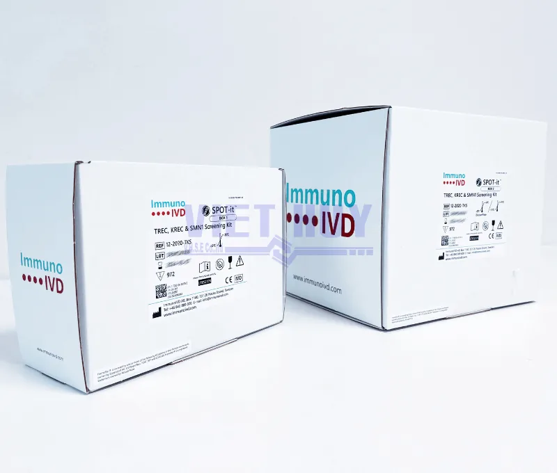 Bộ xét nghiệm định lượng DNA TREC, DNA KREC và định tính exon 7 gen SMN1 | SPOT-it TREC, KREC & SMN1