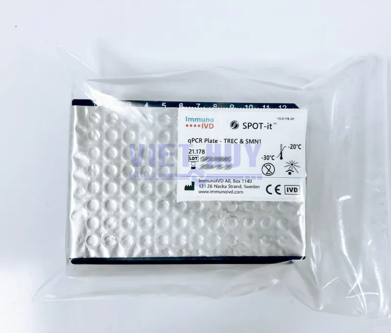 Bộ xét nghiệm định lượng DNA TREC, DNA KREC và định tính exon 7 gen SMN1 SPOT-it TREC, KREC & SMN1 - ảnh 3