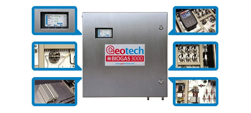 Hệ Thống Đo Khí Thải Online (CH4, CO2, O2, H2S) BIOGAS 3000 - ảnh 3