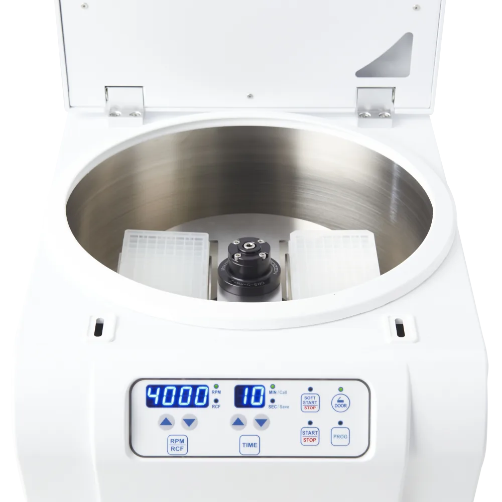 Máy Ly Tâm Ống Máu 416 – Gyrozen Máy Ly Tâm Tốc Độ Thấp 4.000 rpm - ảnh 4