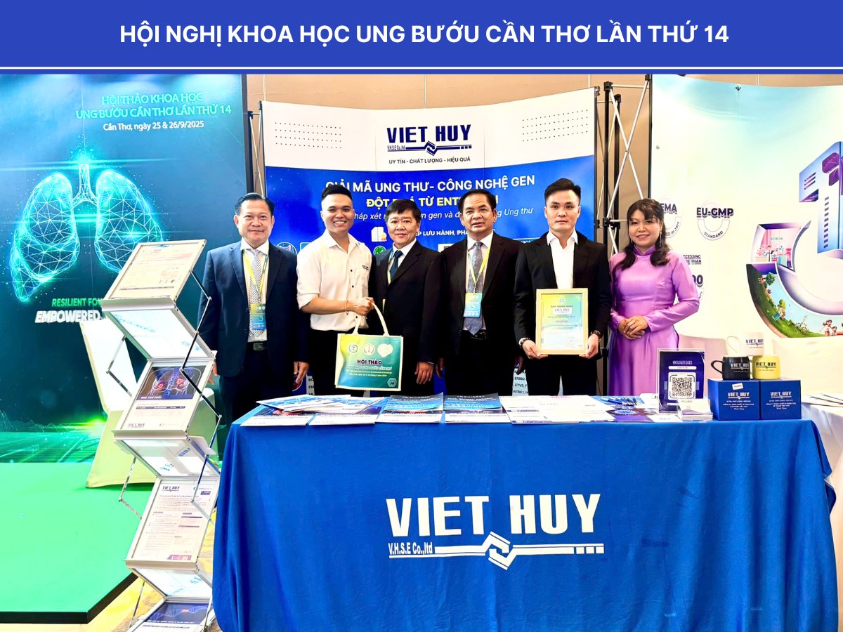 Viet Huy at the Can Tho Oncology Conference (CACO 14): Affirming the Role of Molecular Biology in Precision Medicine