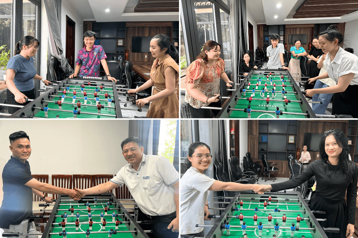 Ảnh không khí tại giải đấu