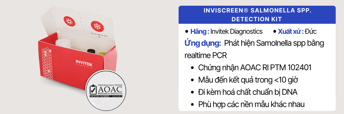 InviScreen® Salmonella spp. Detection Kit 