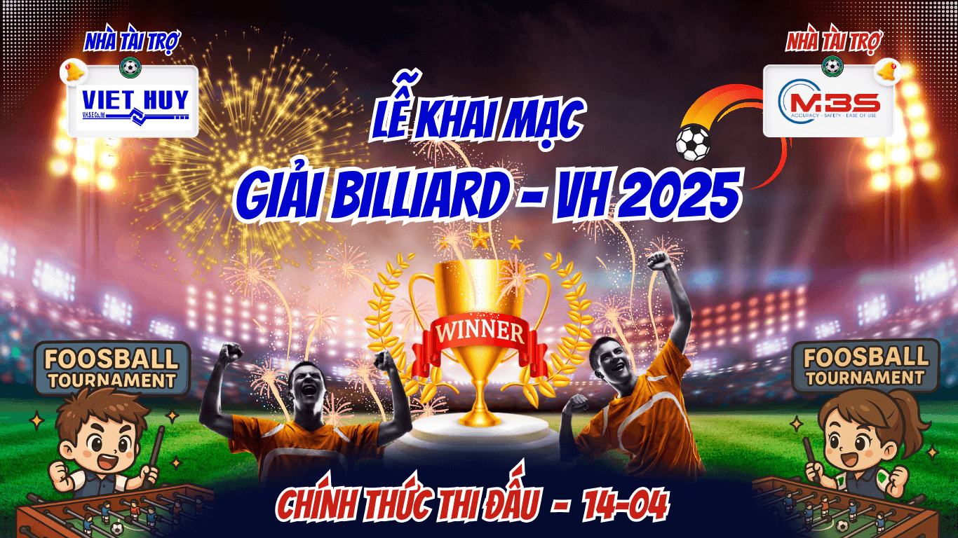 Giải Đấu Bi Lắc 2025 - Chào Mừng Ngày 30/04/2025