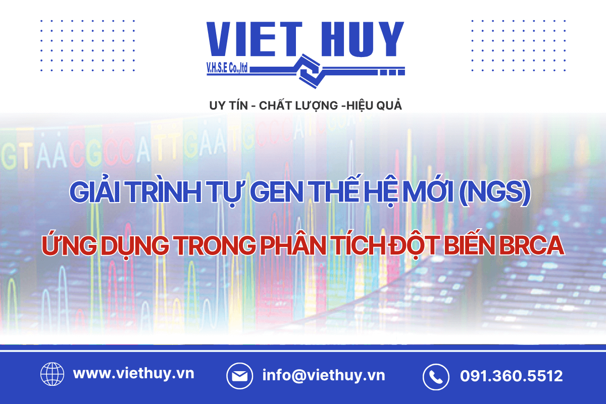 Giải Trình Tự Gen Thế Hệ Mới (NGS) Trong Phân Tích Đột Biến BRCA: Công Cụ Tối Ưu Trong Chẩn Đoán Ung Thư Vú và Buồng Trứng Di Truyền