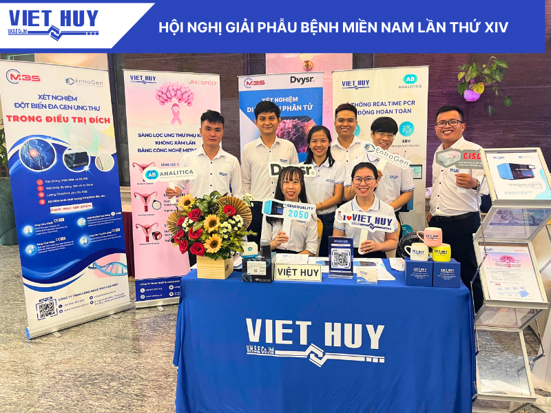 Việt Huy đồng hành cùng Hội nghị Giải phẫu bệnh miền Nam lần thứ XIV