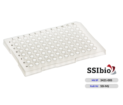 Đĩa PCR 96 giếng, 0.1 ml, semi-skirted-3421-00S