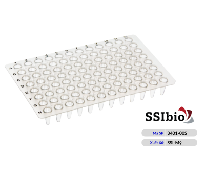 Đĩa PCR 96 giếng, 0.1 ml, non-skirted-3401-00S